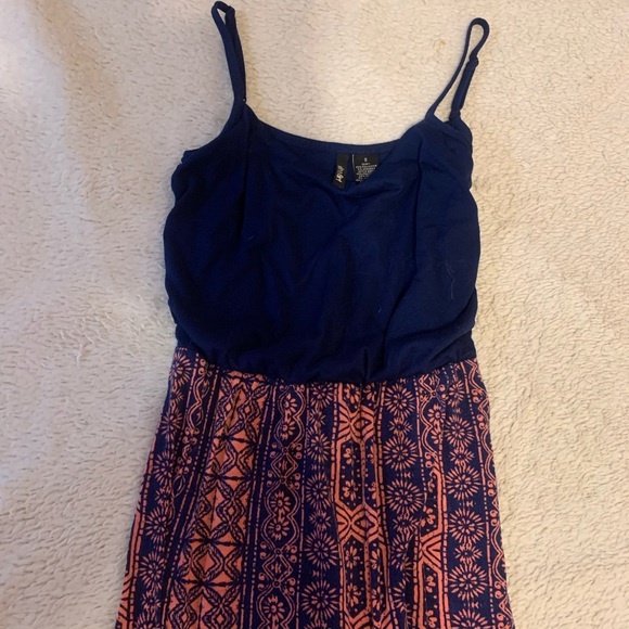 Blue and pink dress - Picture 3 of 4